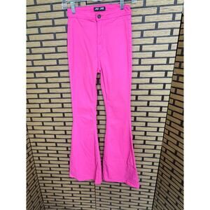 JC JQ Jeans Hot Pink Flared Leg Jeans Size‎ Medium